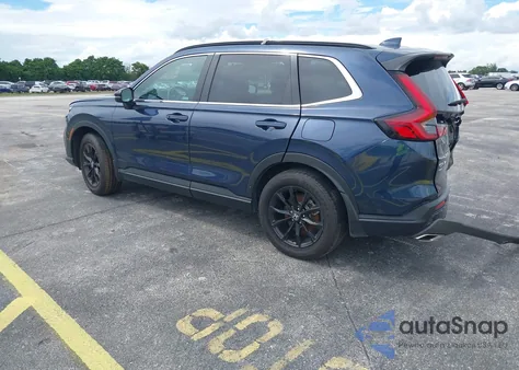 2024 Honda Cr-V Hybrid Sport z USA, uszkodzony, nr VIN 7FARS6H58RE014140